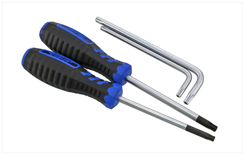 Torx Screwdriver With Column And Hole Star