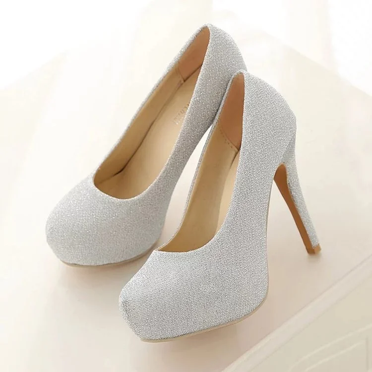 Round-toe stiletto fashion shoes