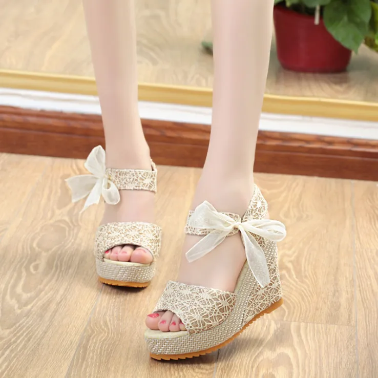 Sweet Ribbon Sandals