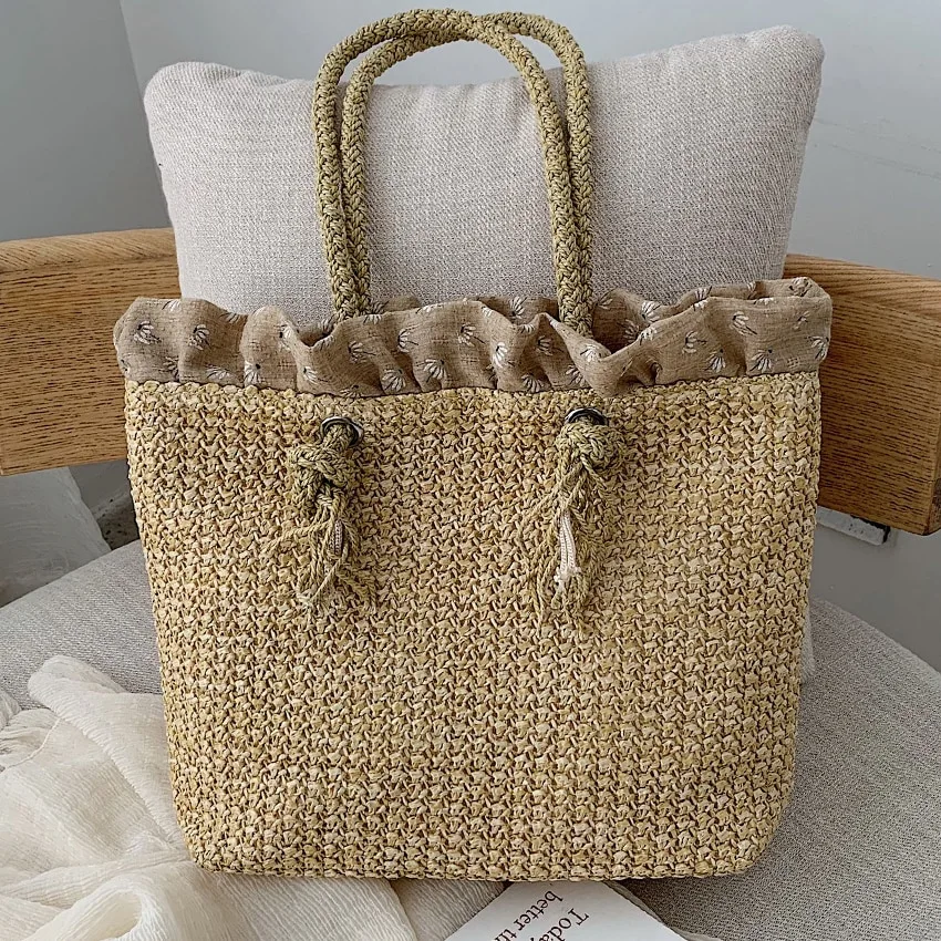 Woven tote bag