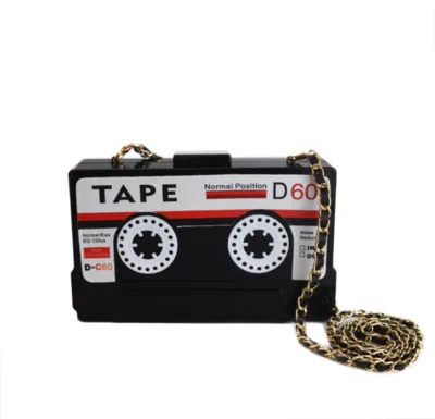 Retro Cassette Tape Purse