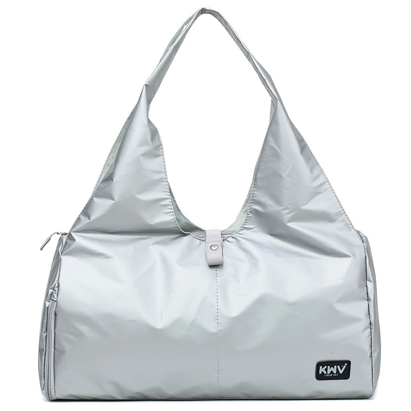 Solid color large capacity wear-resistant travel bag