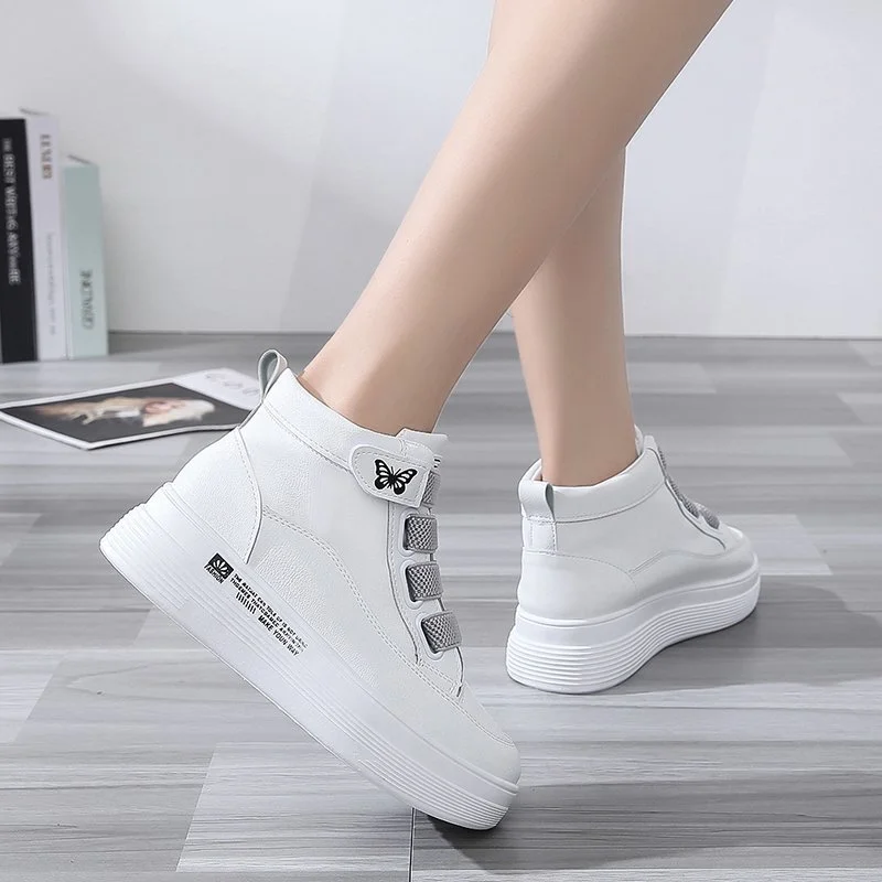 Casual Velcro Platform Boots
