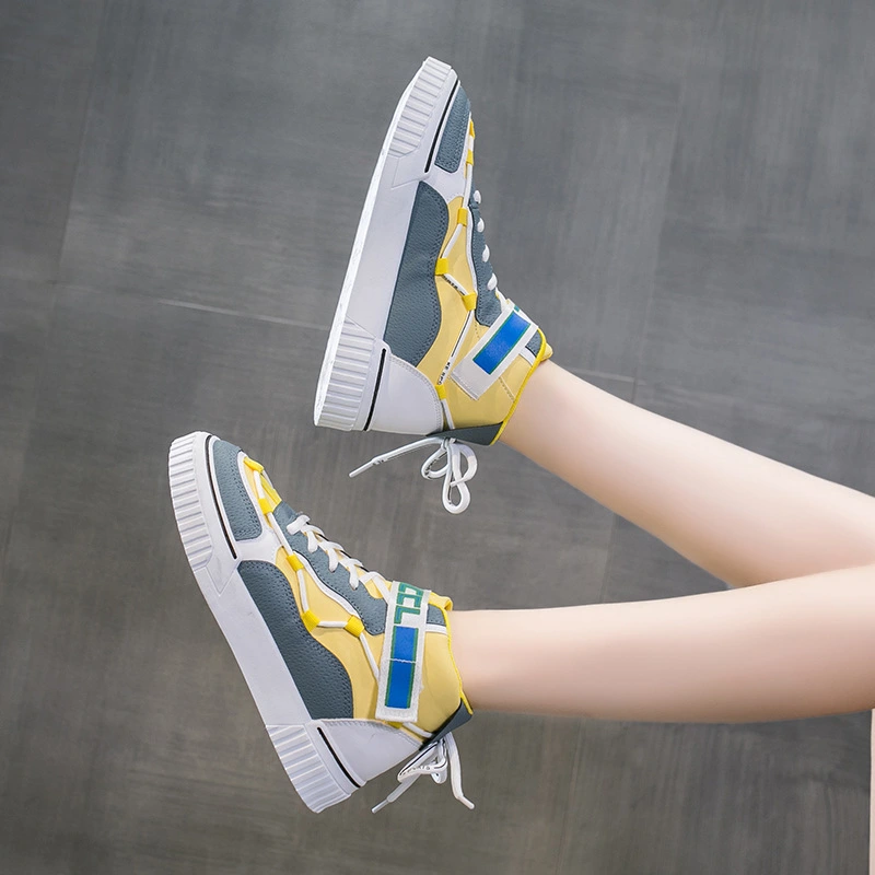 Fashion Ladies High Top Casual Sneakers