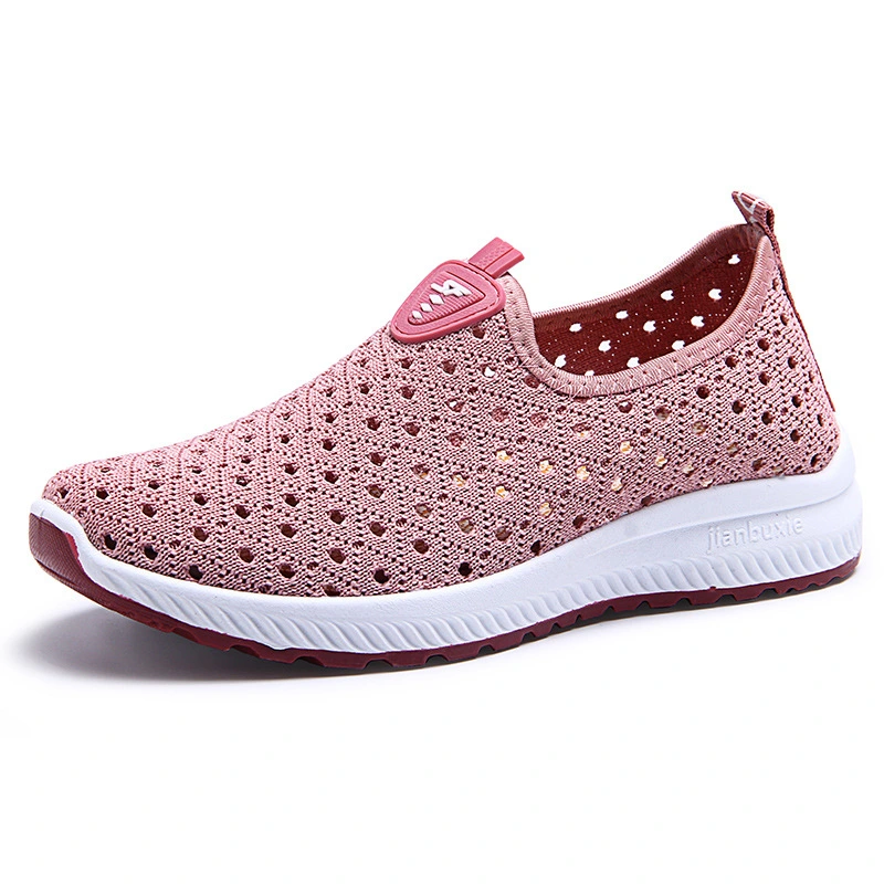 Fashionable Hollow Leisure Sports Safety Walking Shoes