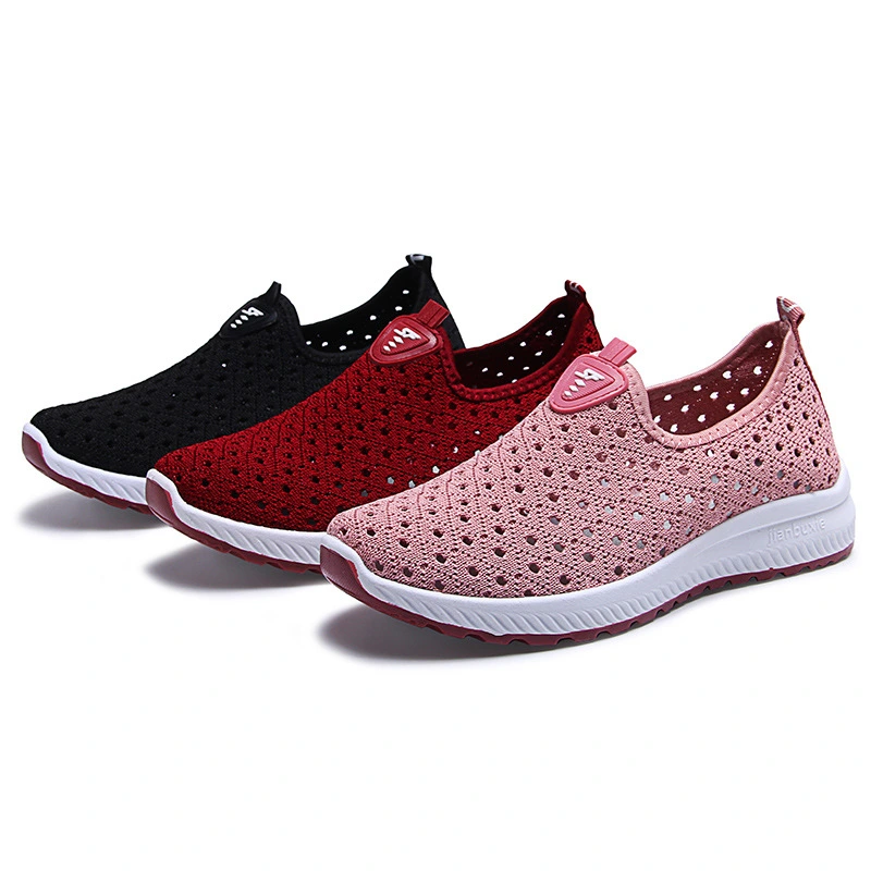 Fashionable Hollow Leisure Sports Safety Walking Shoes