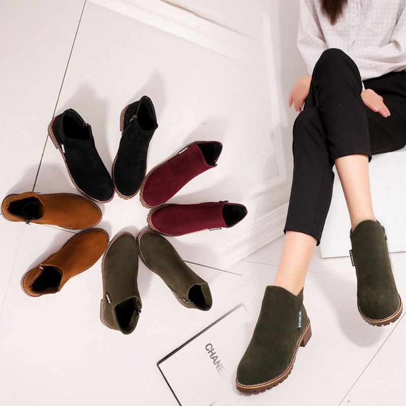 Plus velvet Martin boots