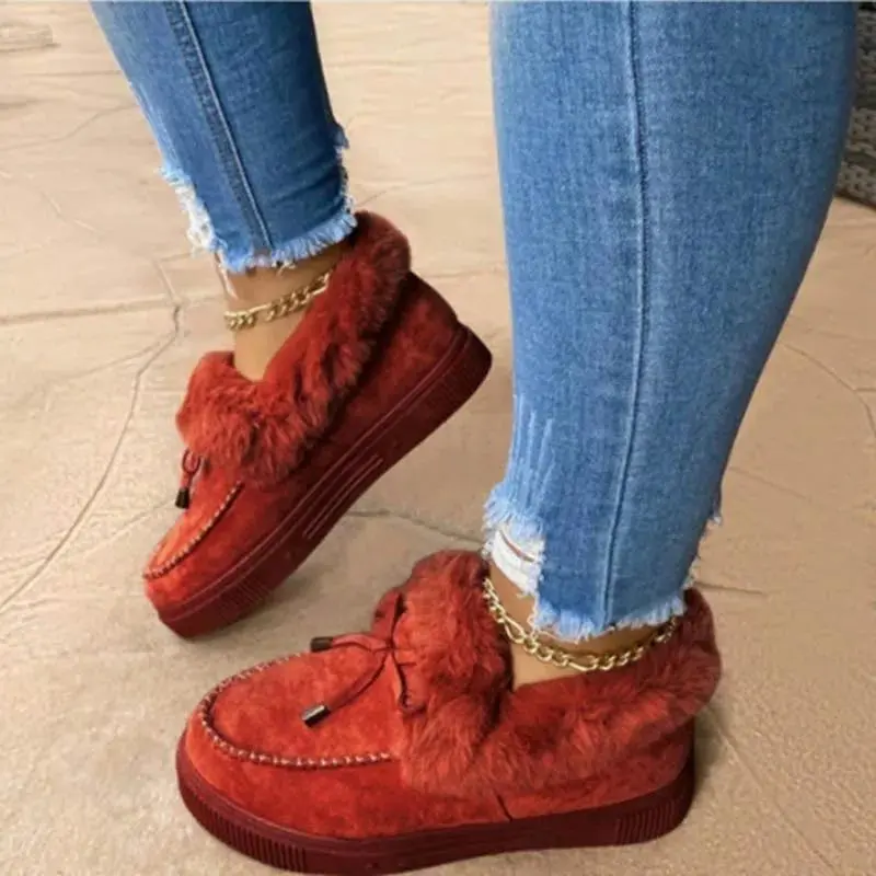 Hand-stitched shoes and snow boots