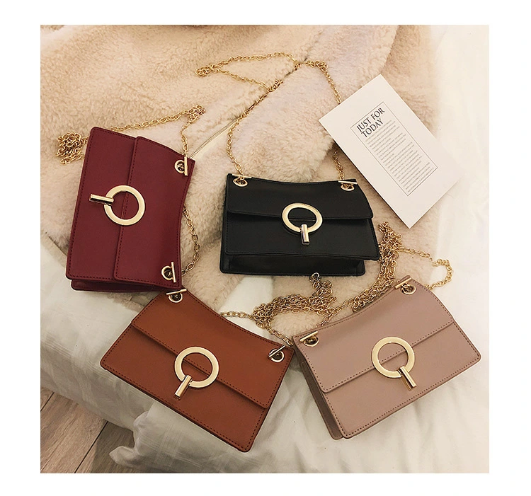 Small Fragrant Lingge Chain Small Square Bag