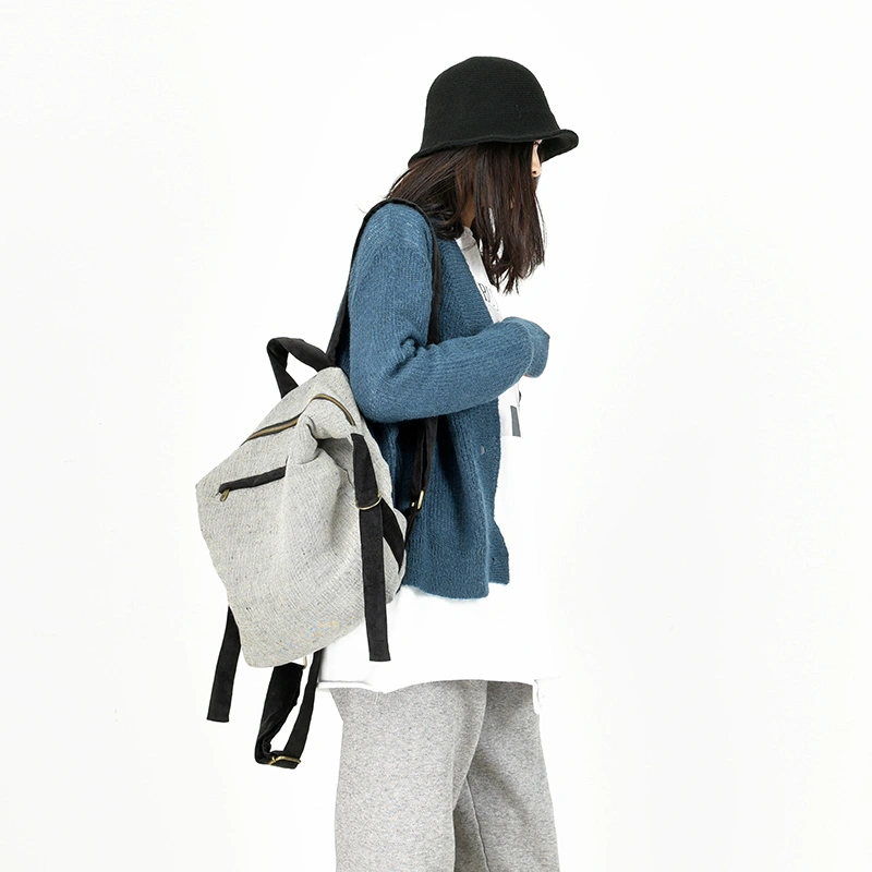 Women's streamer leisure backpack