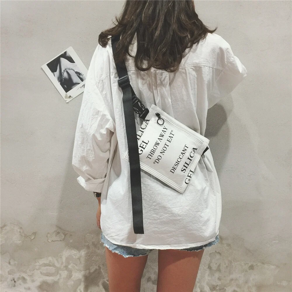Antiseptic Desiccant Trend Chest Bag Waist Bag Shoulder Messenger Bag