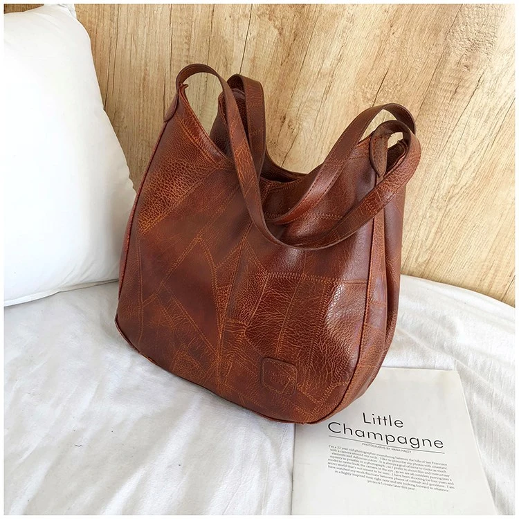 Ladies One Shoulder Bag Comfortable Oil Surface Trend Casual Bag