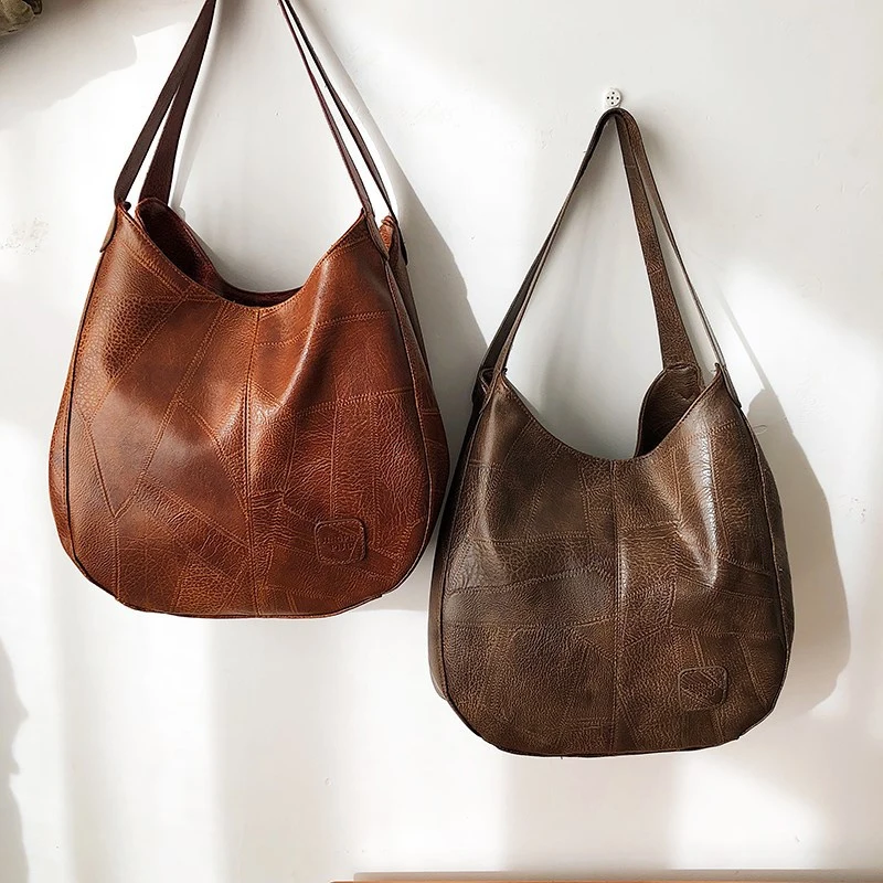 Ladies One Shoulder Bag Comfortable Oil Surface Trend Casual Bag
