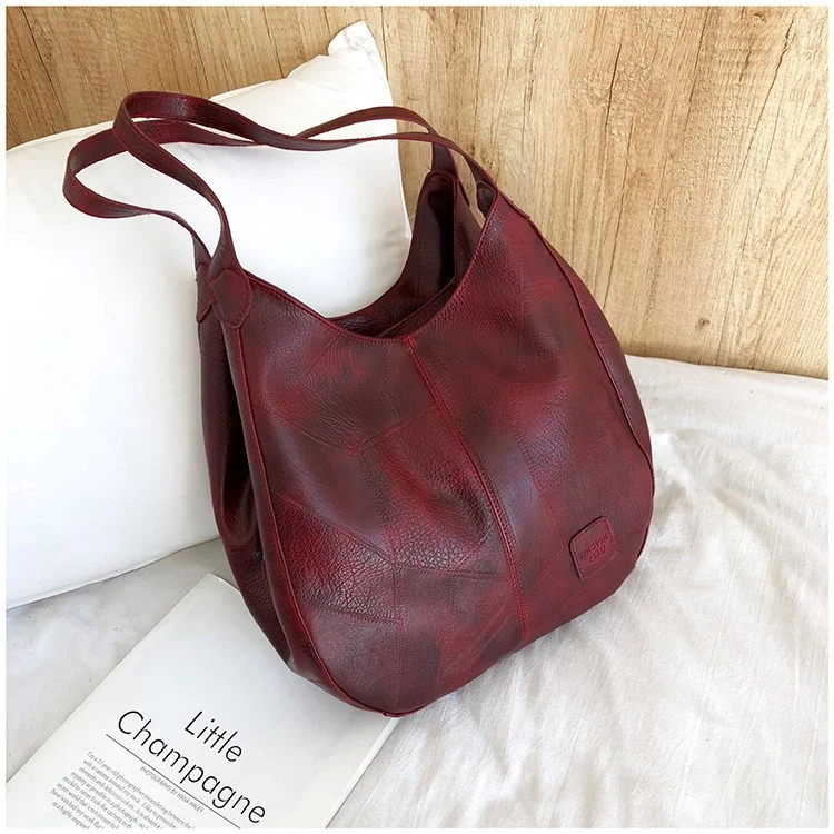 Ladies One Shoulder Bag Comfortable Oil Surface Trend Casual Bag