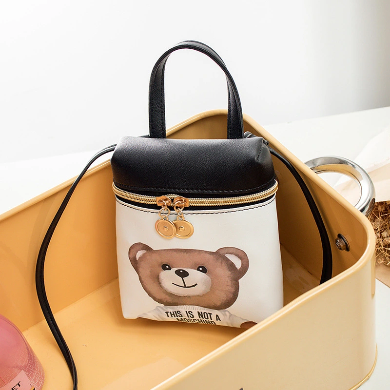 Printed shoulder bag
