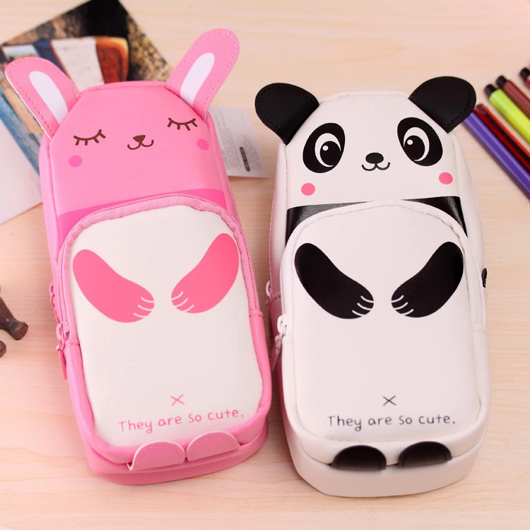 Cute panda rabbit stationery bag