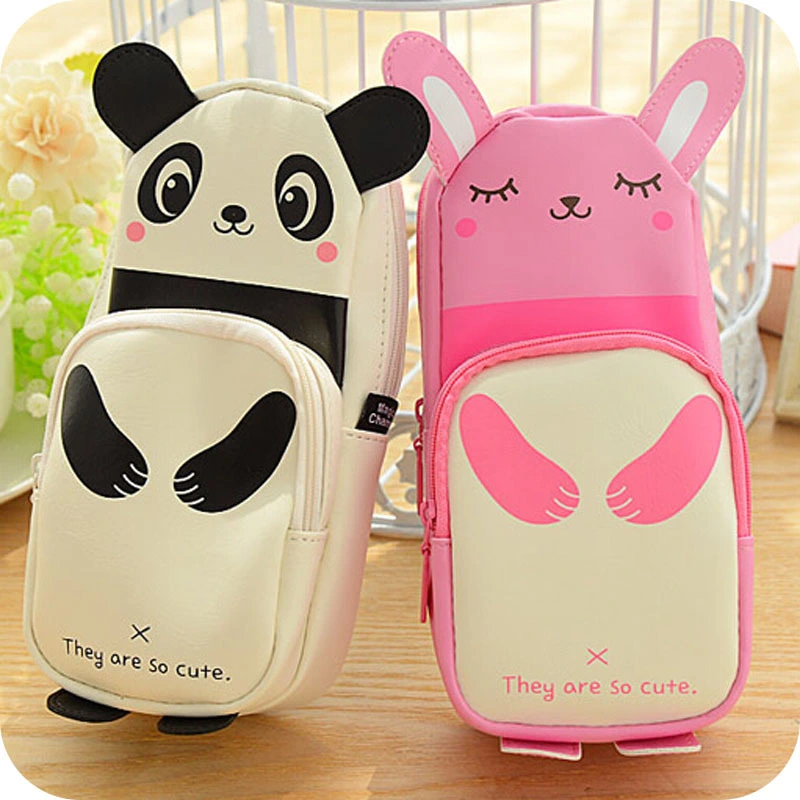 Cute panda rabbit stationery bag