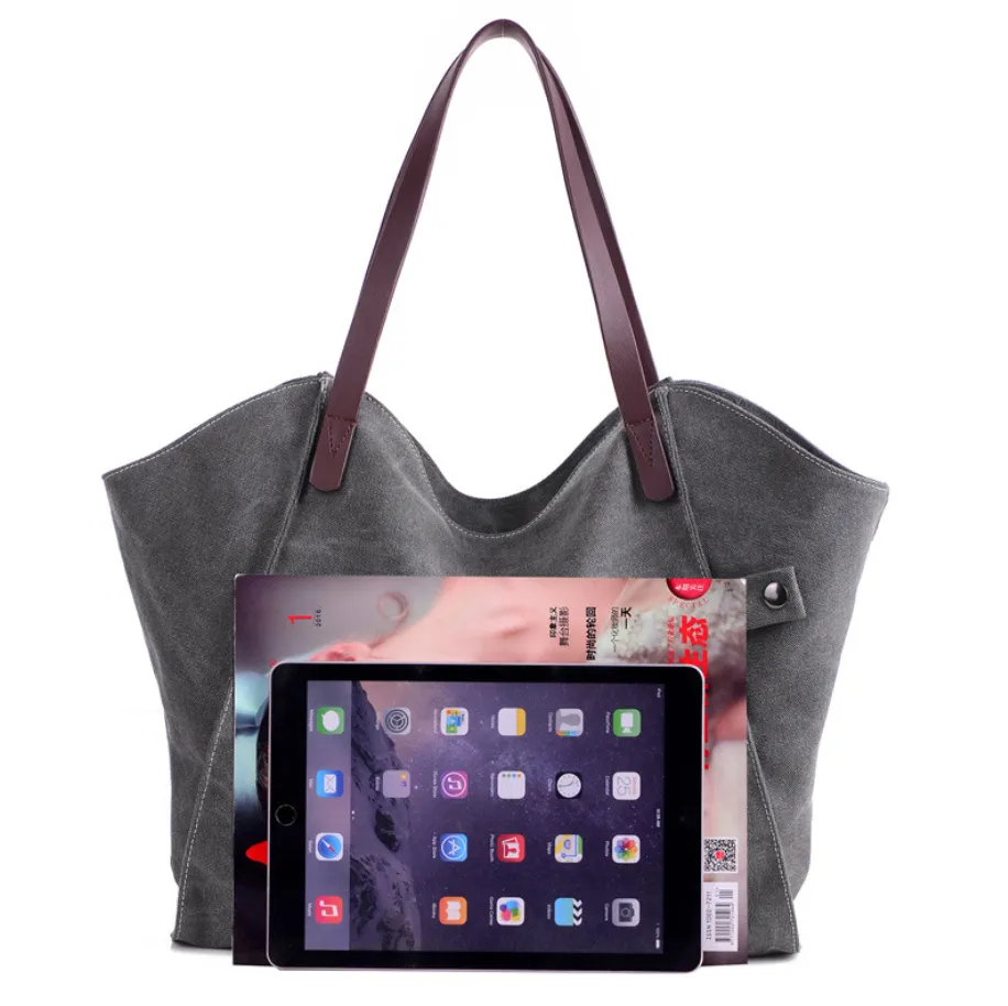 Large-capacity shoulder bag