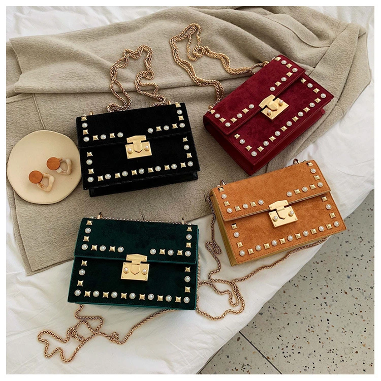 Studded Shoulder Bag