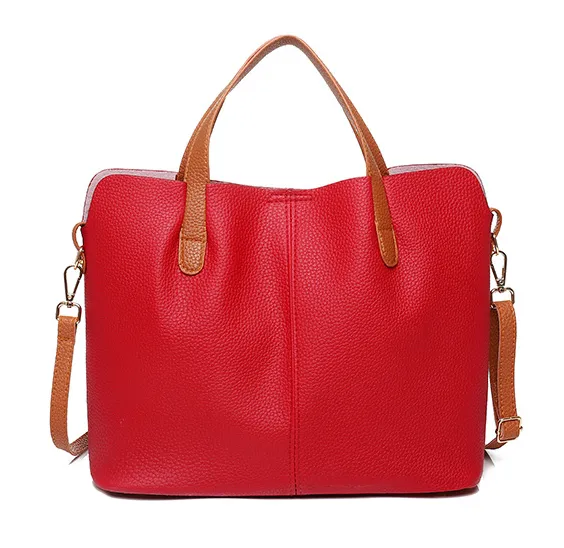 Soft leather ladies handbag