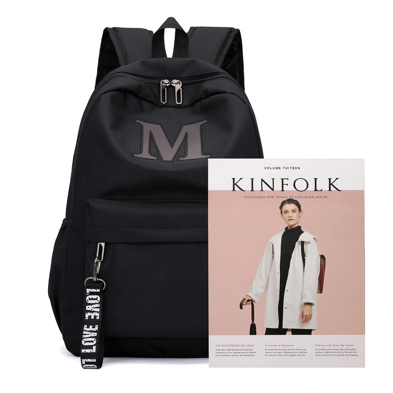 Female fluorescent letter backpack