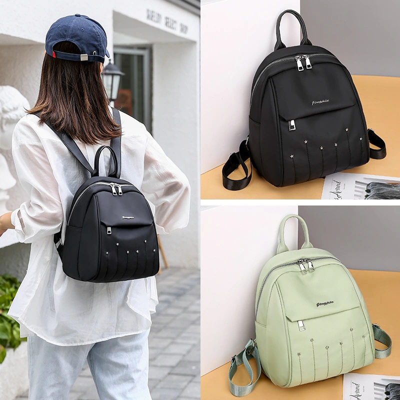 Shell shoulder nylon female bag