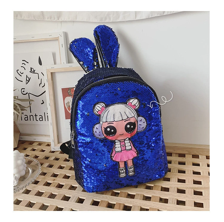 Sequined cartoon bag