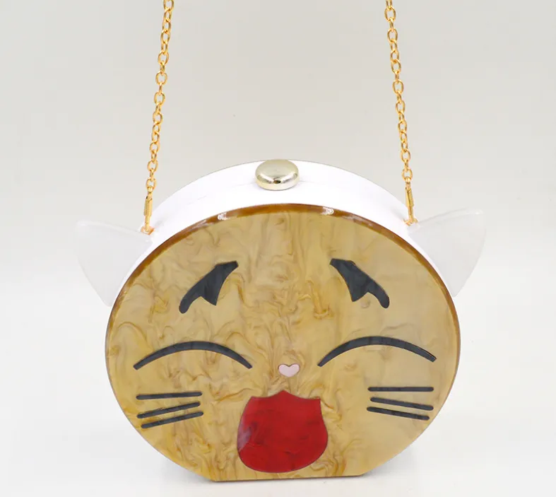 Catface Shoulder Bag