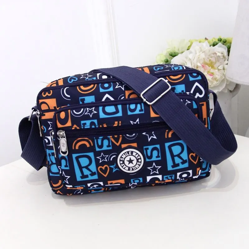 Summer New Ladies Fashion Nylon Cloth Diagonal Bag