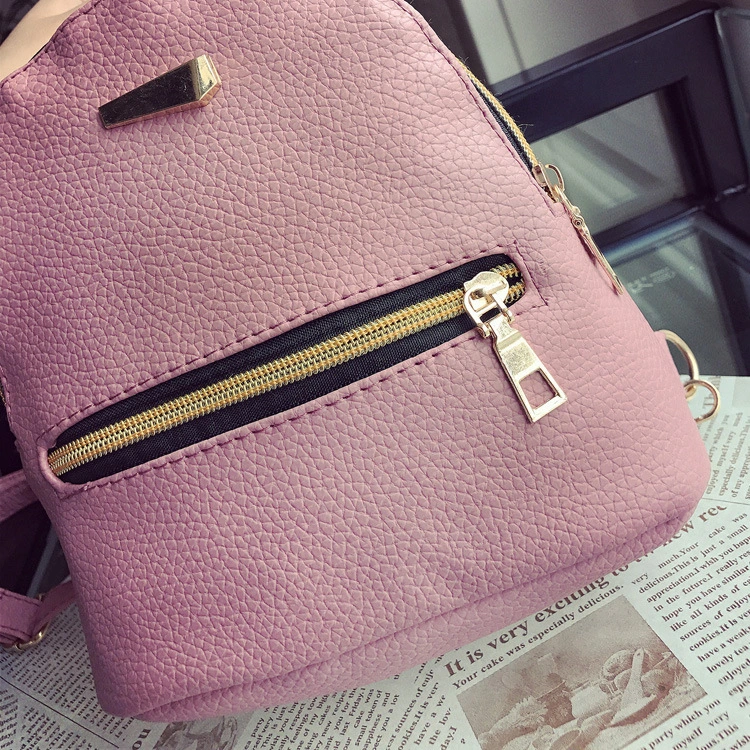 the new trend of minimalist PU backpack