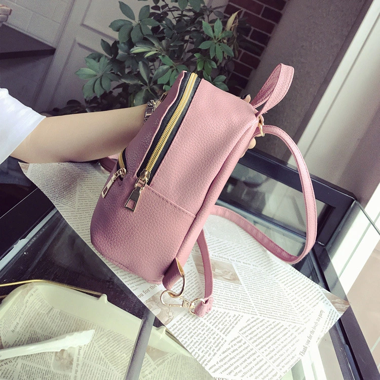 the new trend of minimalist PU backpack