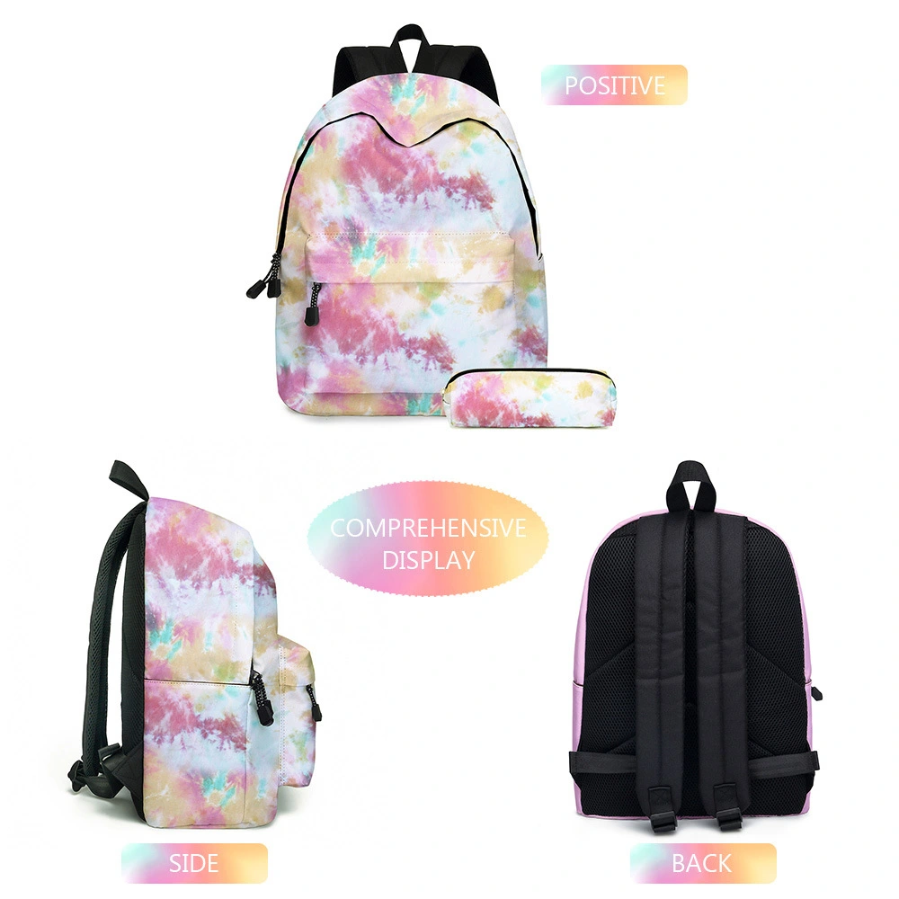 Tie dye schoolbag for primary school students