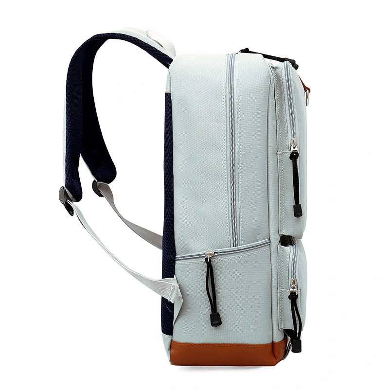 new edition of Korean fashion students bag neutral pure color Oxford men and women backpack Backpack
