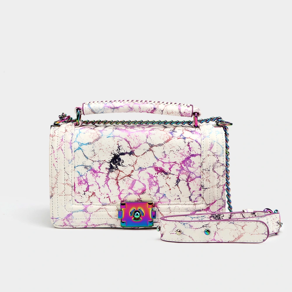 Colorful Print Bag Small Fragrance Bag Messenger Bag