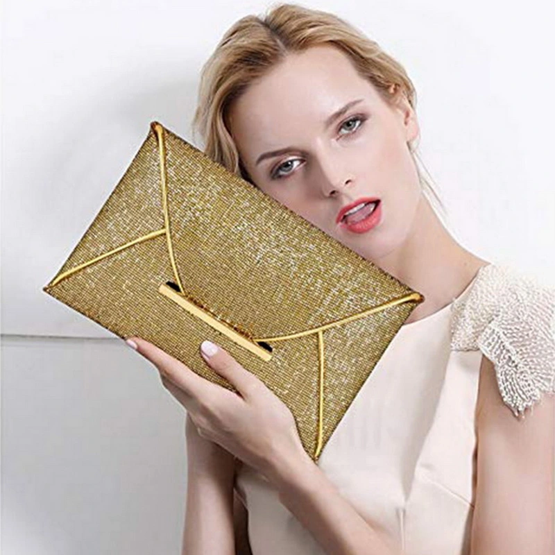 Sequin glitter clutch