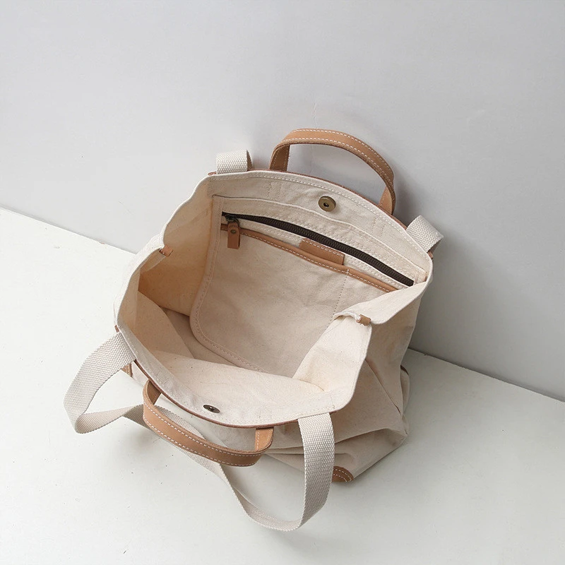 Large capacity canvas bag