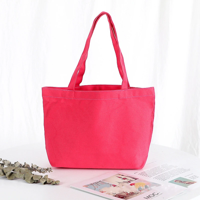 Pure Cotton Portable Canvas Shopping Bag