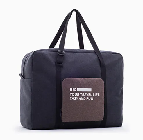 Portable collapsible large-capacity travel bag waterproof handbag luggage bag storage bag