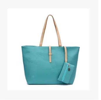 Portable fashion Korean casual women's bag Korean version of the shoulder pu handbag