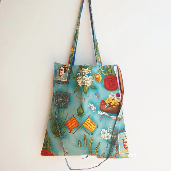 Retro canvas bag