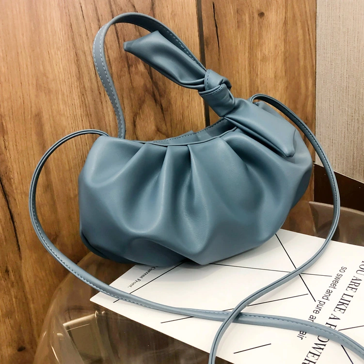 Cloud female fold handbag