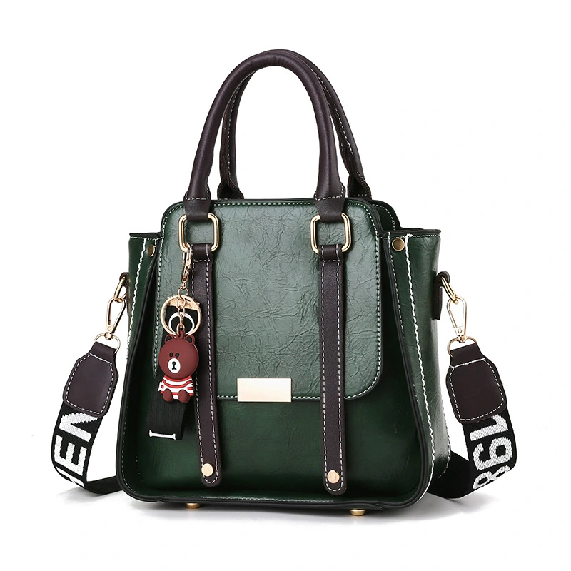 Retro Style Simple One-shoulder Messenger Handbag
