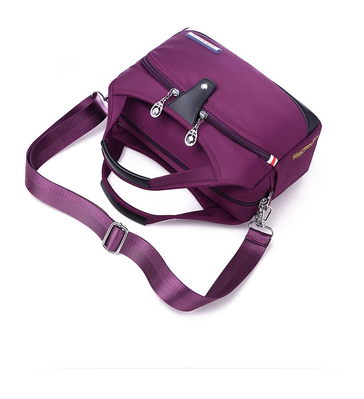 Casual all-match nylon canvas shoulder messenger bag