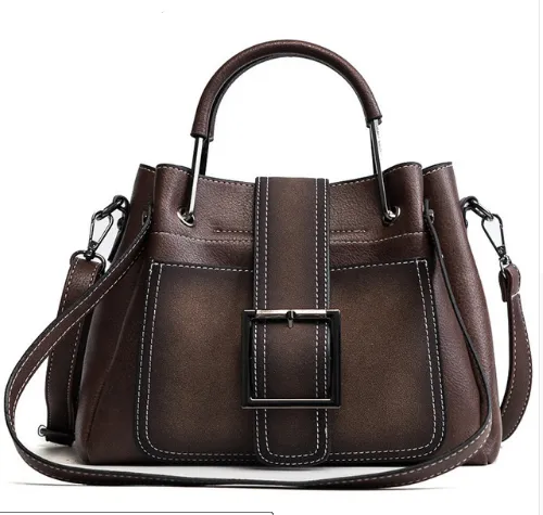 2021 New woman handbag PU large capacity tote bag