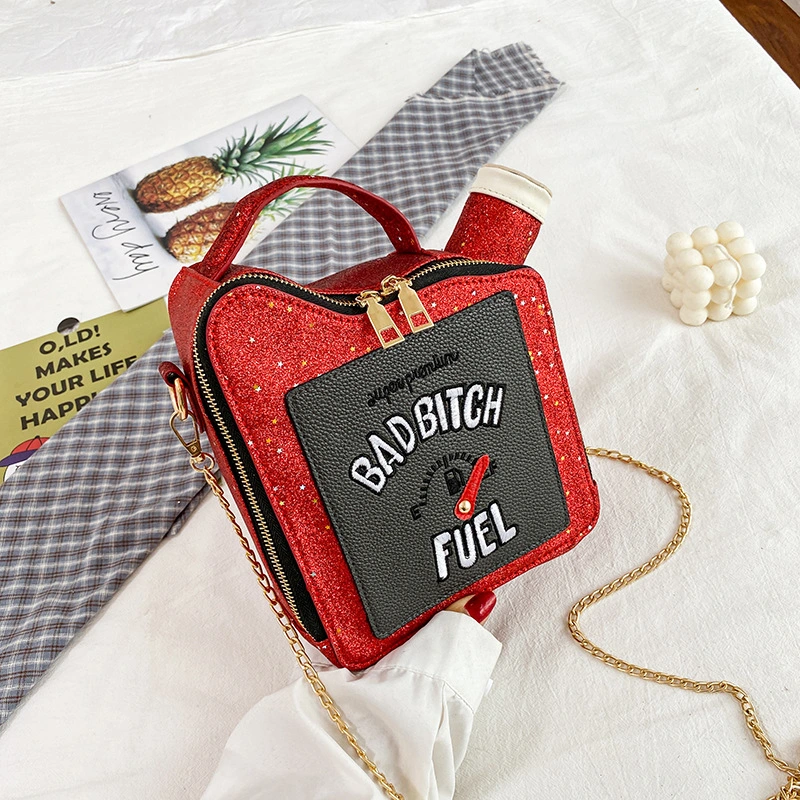 Funny personality messenger bag