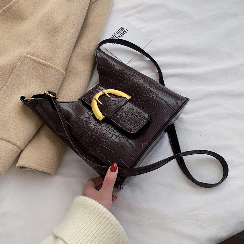 ins textured fashion shoulder bag