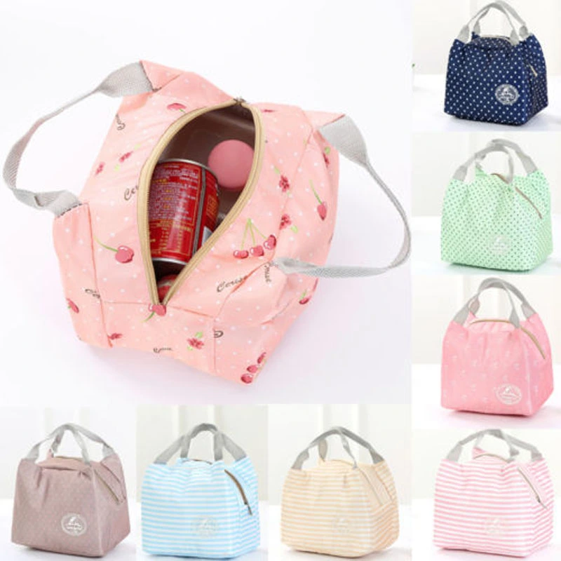 Peach skin lunch bag