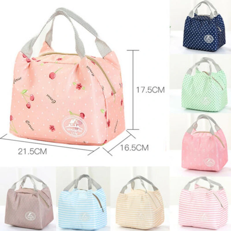 Peach skin lunch bag