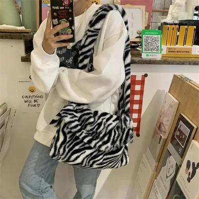 Women's large-capacity whitening bag side backpack