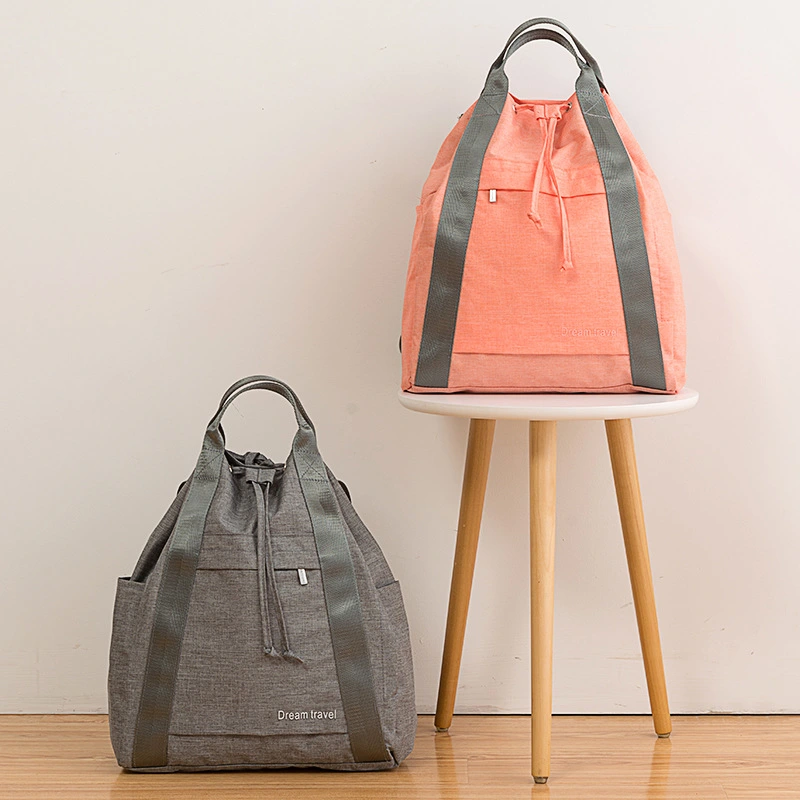 Fashionable Drawstring Lightweight Polyester Travel Clothing Bag